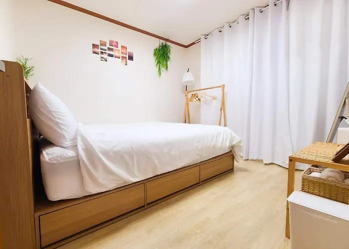 公寓 H-stay,3rooms,4beds,upto8guests,nohill 首爾