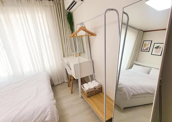 H-stay,3rooms,4beds,upto8guests,nohill * 首爾